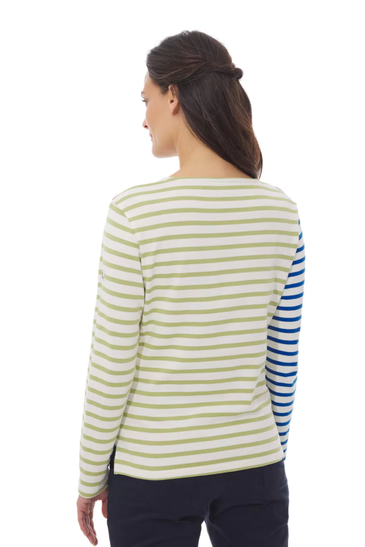 Women Mousqueton Marinière Zippée