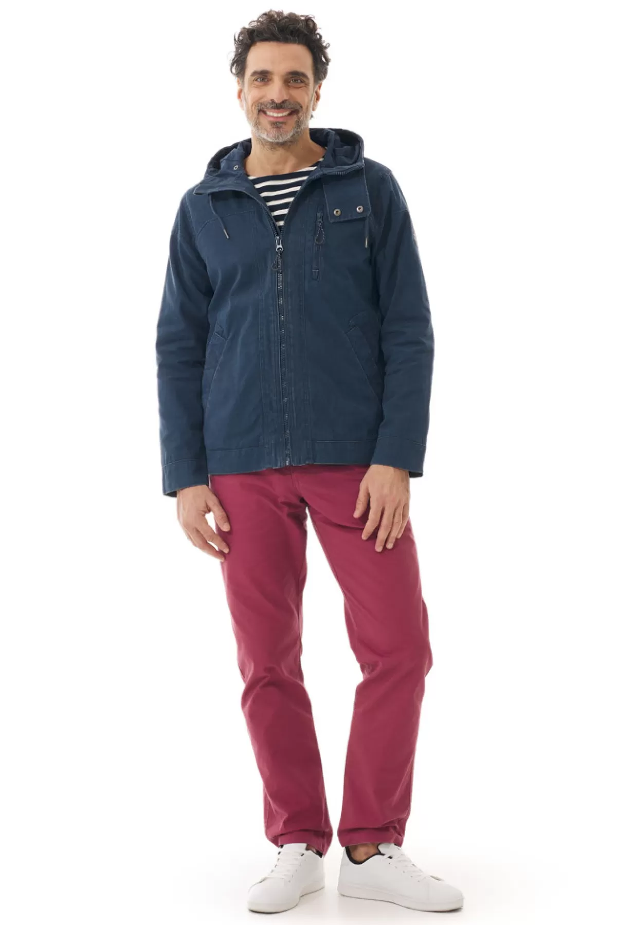 Mousqueton Veste Mi-saison à Capuche